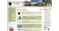 Desktop Screenshot of karlstetten.gv.at
